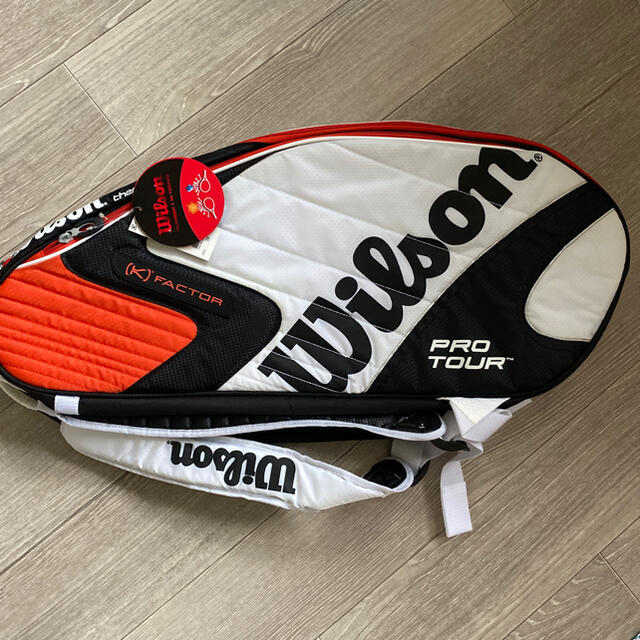 wilson(ウィルソン)の新品!WILSON★ウィルソン ラケットバッグ スポーツ/アウトドアのテニス(バッグ)の商品写真