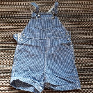 プチバトー(PETIT BATEAU)のプチバトー　オーバーオール　男児　12m(パンツ)