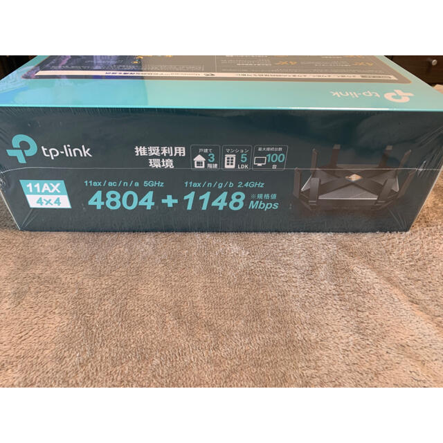 TP-Link AX6000 Wi-Fi 6(11AX) 無線LANルーター PC周辺機器