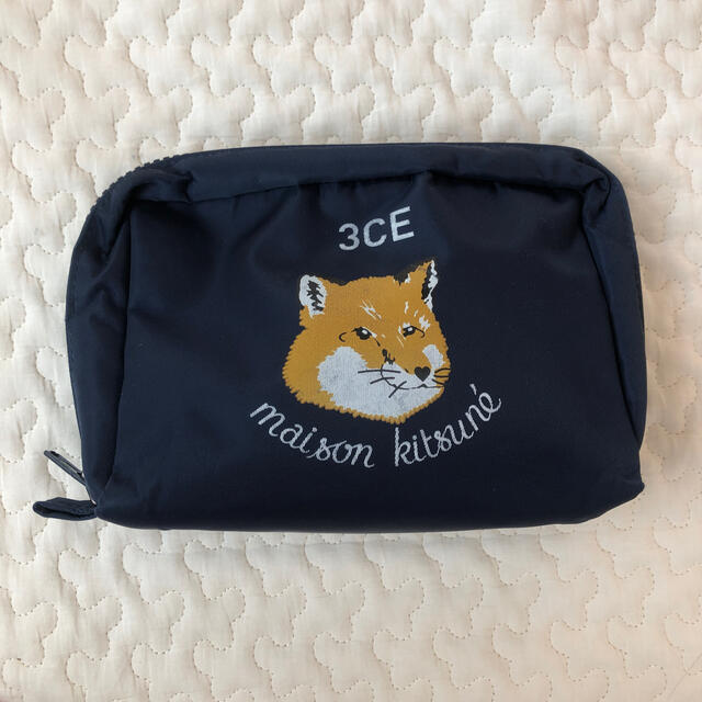 MAISON KITSUNE'(メゾンキツネ)の3CE メゾンキツネポーチ レディースのファッション小物(ポーチ)の商品写真