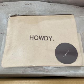 HOWDY. ノベルティポーチ(ポーチ)