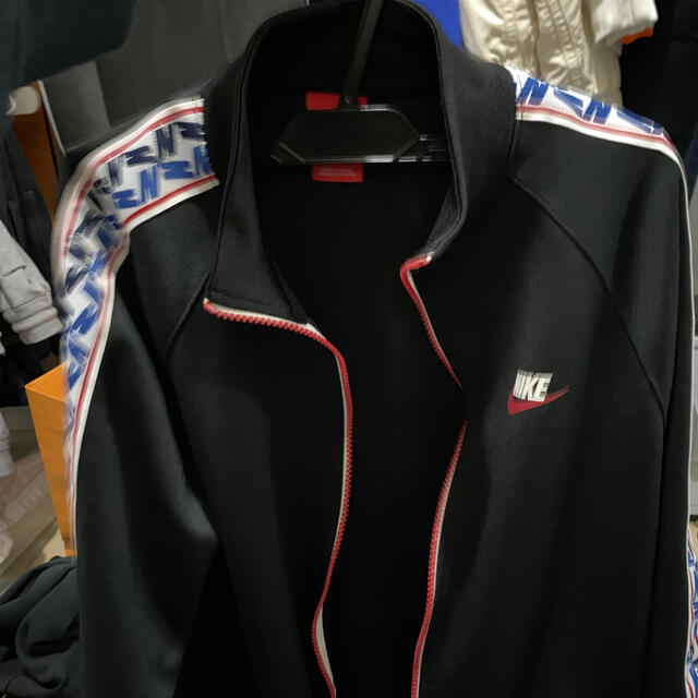 nike taped track jacket