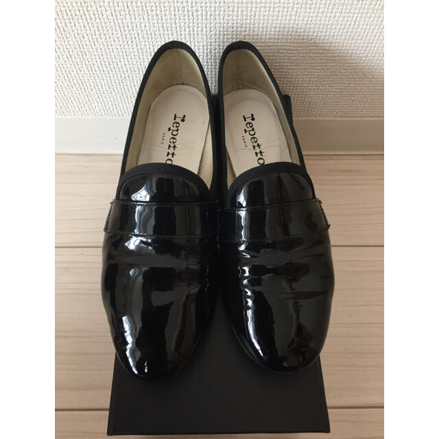 repetto(レペット)のぱるる様専用【❤︎reppet レペット マイケル ブラック 36.5❤︎】 レディースの靴/シューズ(ローファー/革靴)の商品写真