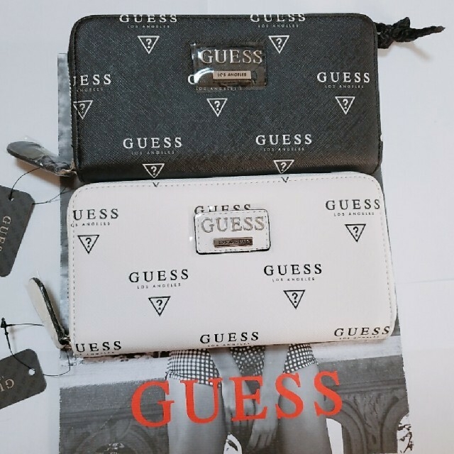 【大人気】GUESS ゲス 長財布 文字柄♡