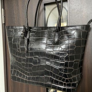 バーニーズニューヨーク(BARNEYS NEW YORK)のいち様専用　バーニーズニューヨーク　クロコ型押し　レザートートバッグ　(トートバッグ)