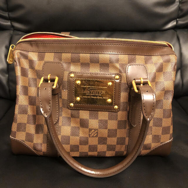 バッグ訳有り！！本物 Louis Vuitton ダミエ バーレー