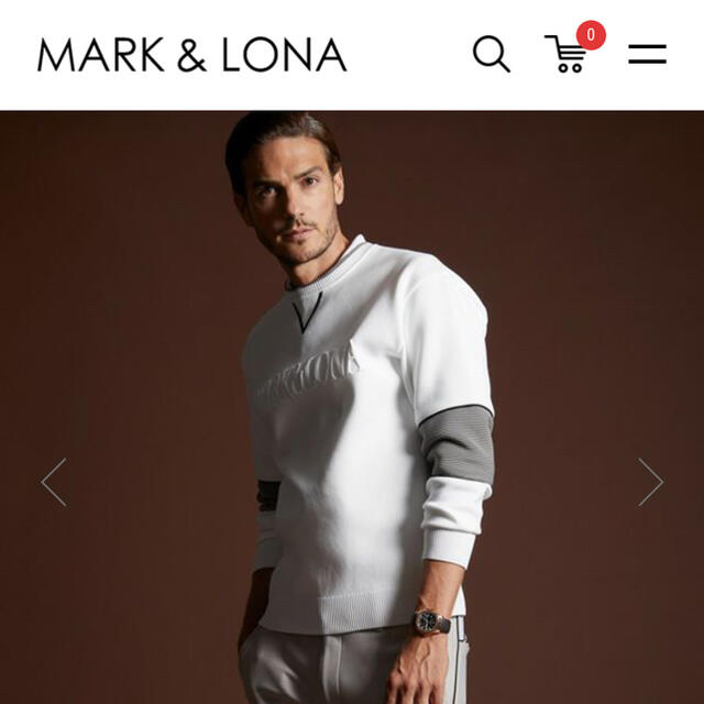 MARK&LONA(マークアンドロナ)のマークアンドロナ　新品　メンズ　トップス スポーツ/アウトドアのゴルフ(ウエア)の商品写真