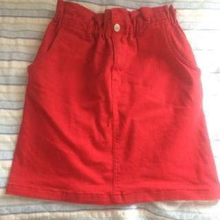ナイスクラップ(NICE CLAUP)の赤のタイトスカート(ミニスカート)