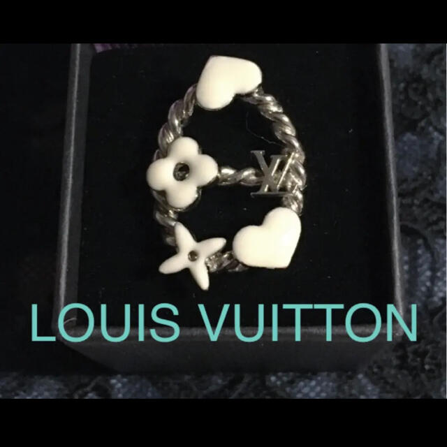 ルイヴィトン☆美品☆【LOUIS VUITTON ルイヴィトン】スイートモノグラム　リング