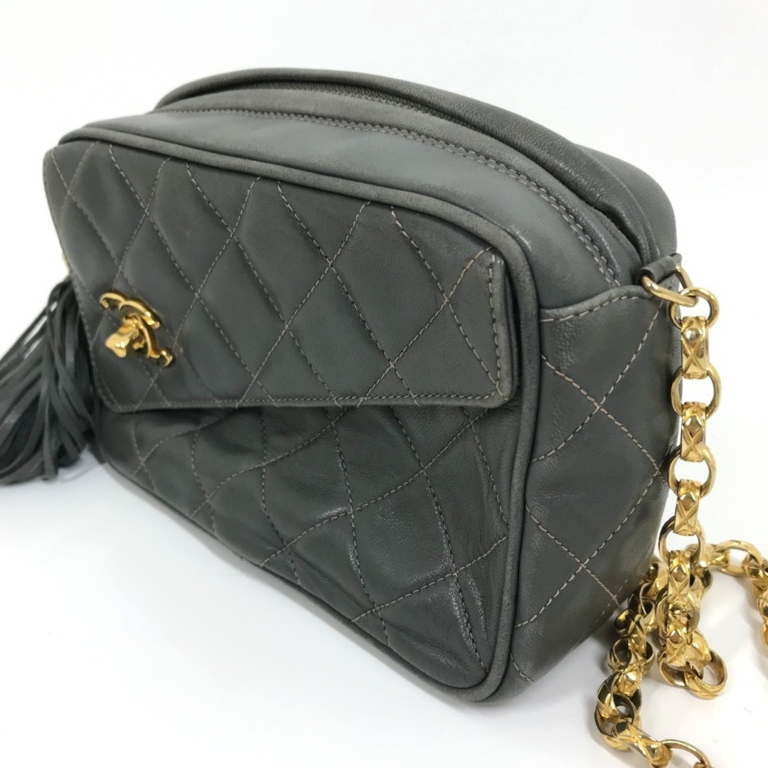 CHANEL - シャネル CHANEL マトラッセ フリンジ CC ココマーク CHANEL - シャネル CHANEL マトラッセ フリンジ CC ココマーク