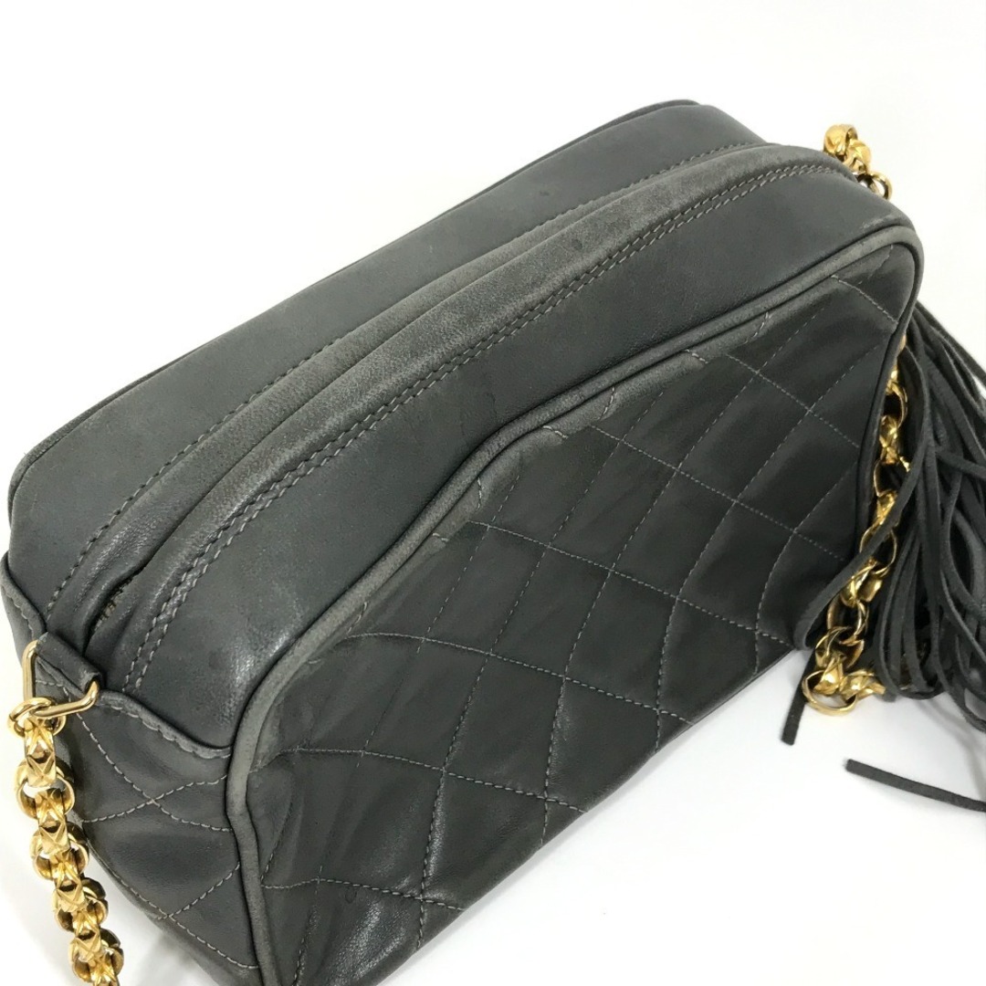 CHANEL - シャネル CHANEL マトラッセ フリンジ CC ココマーク CHANEL - シャネル CHANEL マトラッセ フリンジ CC ココマーク