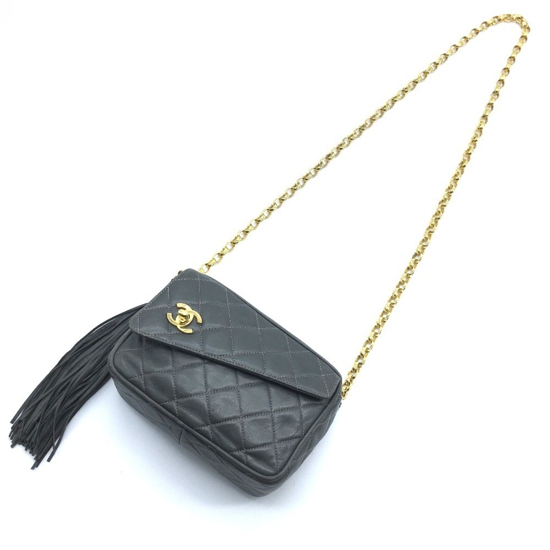 CHANEL - シャネル CHANEL マトラッセ フリンジ CC ココマーク CHANEL - シャネル CHANEL マトラッセ フリンジ CC ココマーク
