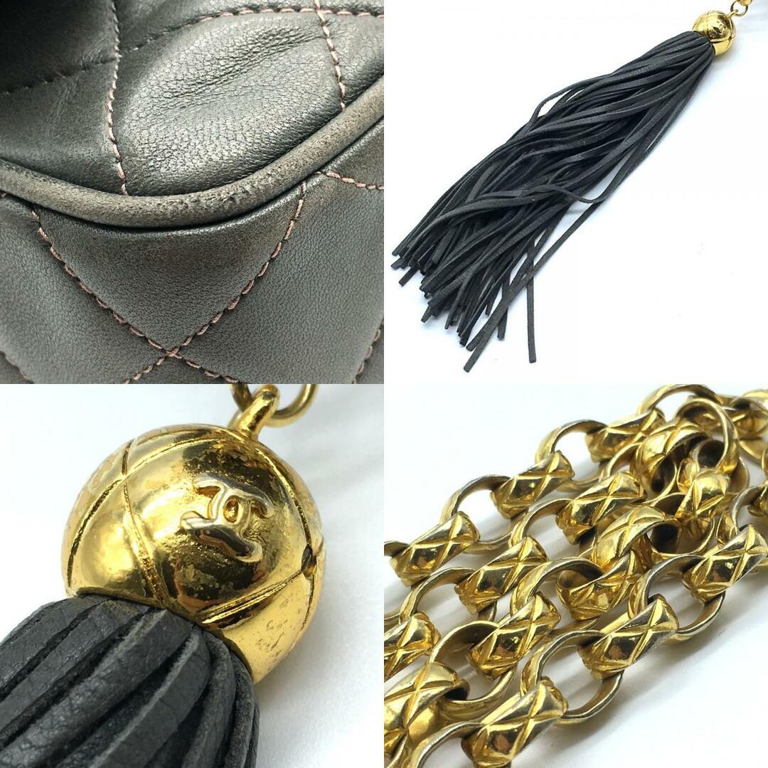 CHANEL - シャネル CHANEL マトラッセ フリンジ CC ココマーク CHANEL - シャネル CHANEL マトラッセ フリンジ CC ココマーク
