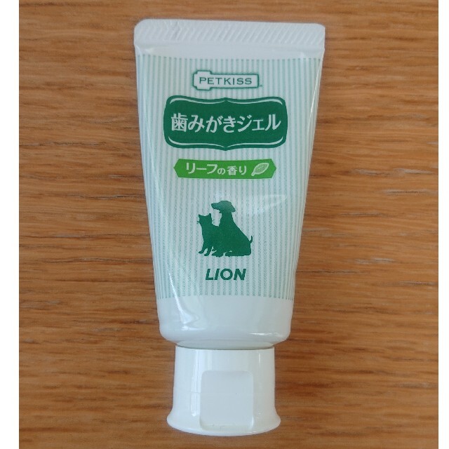 LION(ライオン)のPETKISS 犬猫用 歯みがきジェル(リーフの香り) その他のペット用品(その他)の商品写真