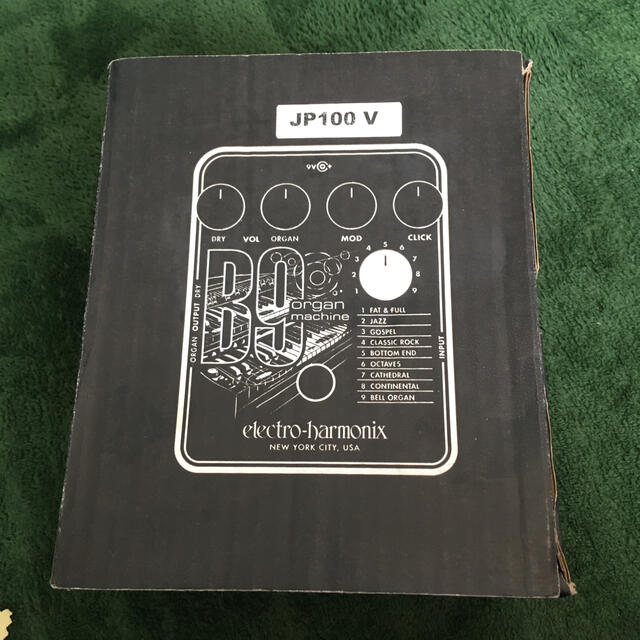 EFFECTOR(エフェクター)のused electro–harmonix Organ machine B9 楽器のギター(エフェクター)の商品写真