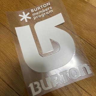 バートン(BURTON)の未使用　バートン　ステッカー　burton スノーボード(アクセサリー)