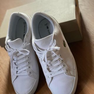 ラコステ(LACOSTE)のLACOSTE ラコステ キャンバススニーカー 26.5(スニーカー)