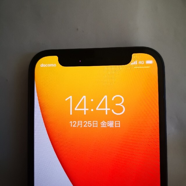 美品　iPhone12　mini 128gb ブルー simフリードコモのs