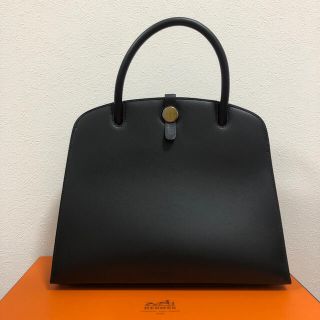 エルメス(HERMES)のHERMES★ダルヴィMM★ブラック★ワンハンドル(ハンドバッグ)