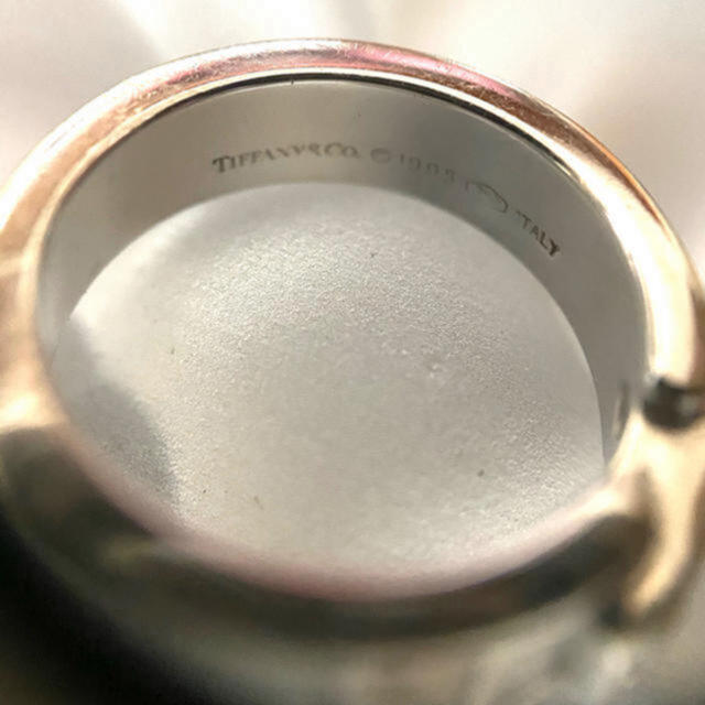 Tiffany & Co.(ティファニー)のティファニー　WGアトラスリング　ダイヤ3P ８号 レディースのアクセサリー(リング(指輪))の商品写真