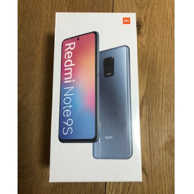 新品未開封 Redmi Note 9S 4G/64GB グレイシャーホワイト