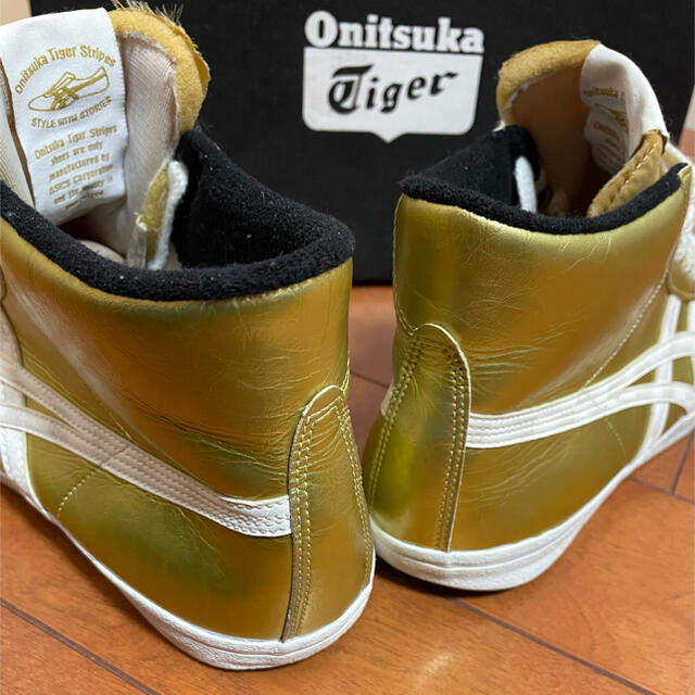 Onitsuka Tiger(オニツカタイガー)のオニツカタイガー アトモス Onitsuka Tiger ファブレ ゴールド メンズの靴/シューズ(スニーカー)の商品写真