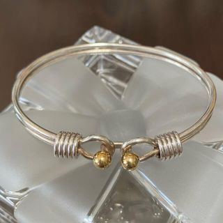 ティファニー(Tiffany & Co.)のヴィンテージ ティファニー 18K コンビ バングル(ブレスレット/バングル)