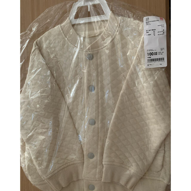 UNIQLO(ユニクロ)のキルトブルゾン キッズ/ベビー/マタニティのキッズ服男の子用(90cm~)(ジャケット/上着)の商品写真