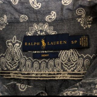 POLO RALPH LAUREN   ポロラルフローレン ペイズリー柄半袖