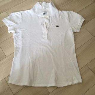 ラコステ(LACOSTE)のラコステ 白ポロシャツ(ポロシャツ)