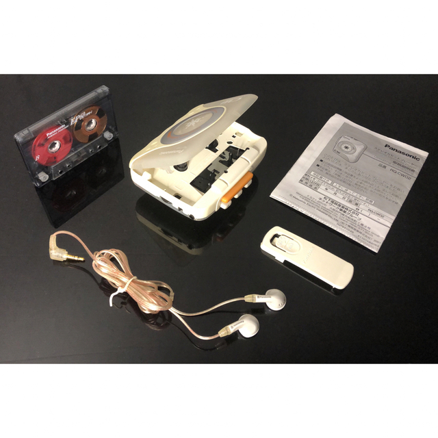オーディオ機器カセットプレーヤー Panasonic RQ-CW02 「 整備済み、完動美品」