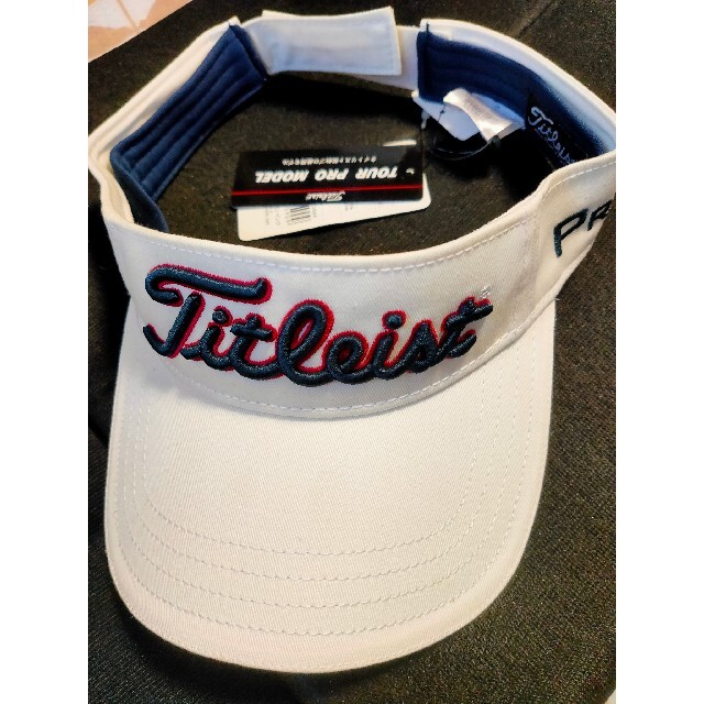 Titleist(タイトリスト)のタイトリスト　ゴルフキャップバイザー メンズの帽子(キャップ)の商品写真