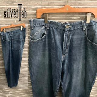 リーバイス(Levi's)のリーバイス シルバータブ デニムパンツ ジーパン 古着 バギーワイド Levis(デニム/ジーンズ)