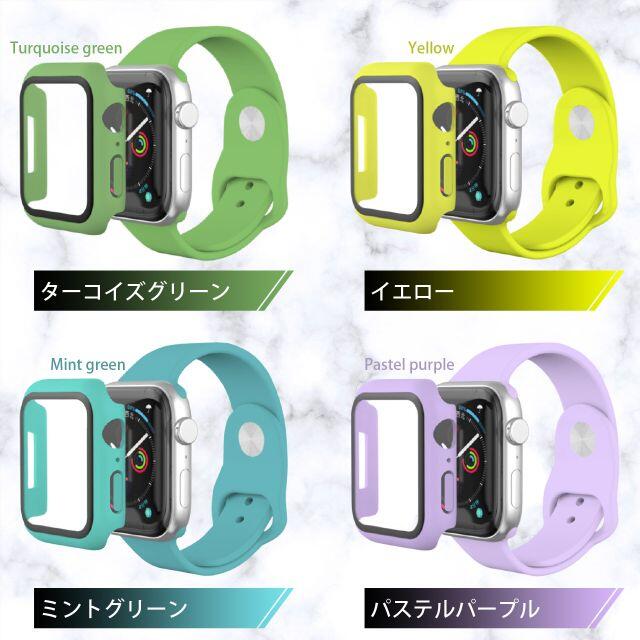 Apple Watch バンド カバー アップルウォッチ 44 グリーンの通販 By Storeplus 兵庫 ラクマ