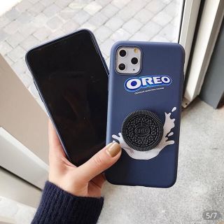 新品未使用！　iPhone12 pro ケース　オレオ oreo クッキー(iPhoneケース)