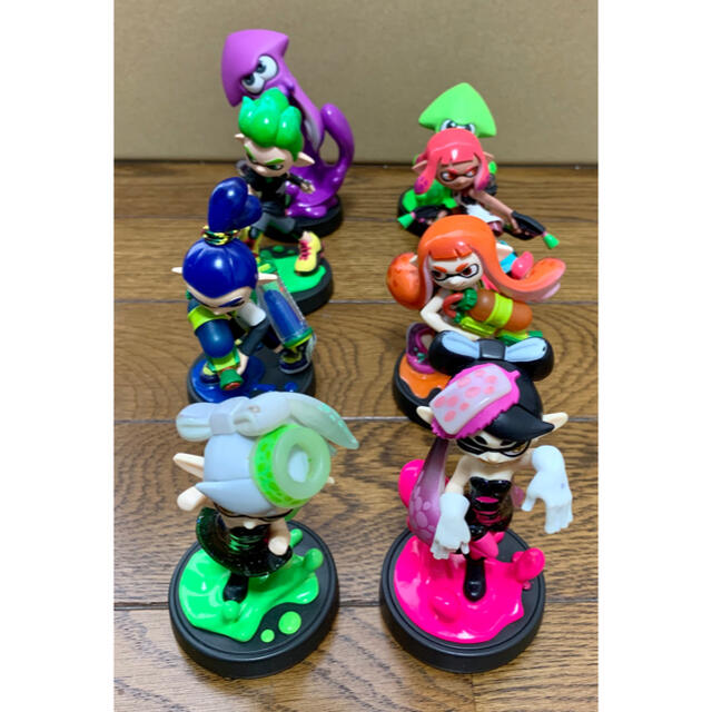 スプラトゥーン amiibo アミーボ　８体セット　まとめ売り