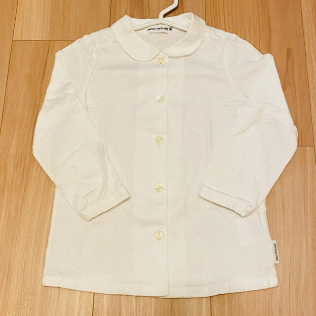 mikihouse(ミキハウス)のミキハウス　ブラウス　95 キッズ/ベビー/マタニティのキッズ服女の子用(90cm~)(ブラウス)の商品写真