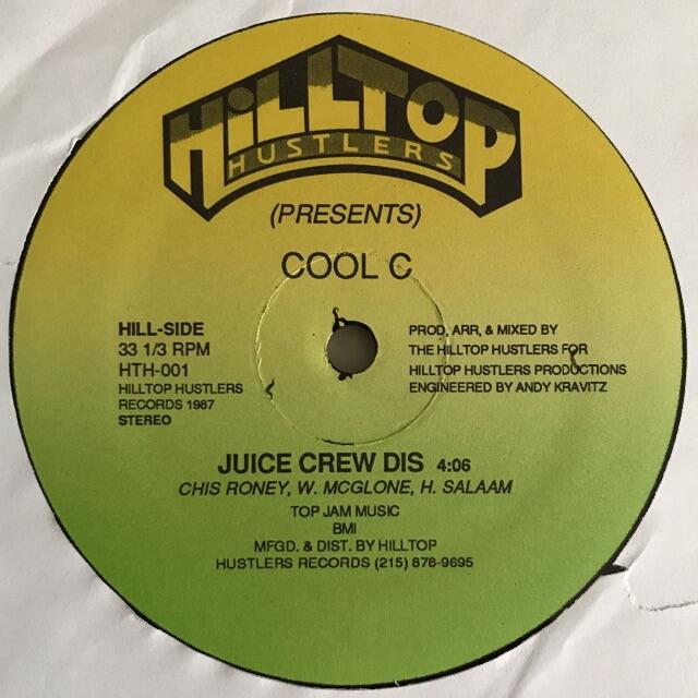 ヒップホップCool C - Juice Crew Dis