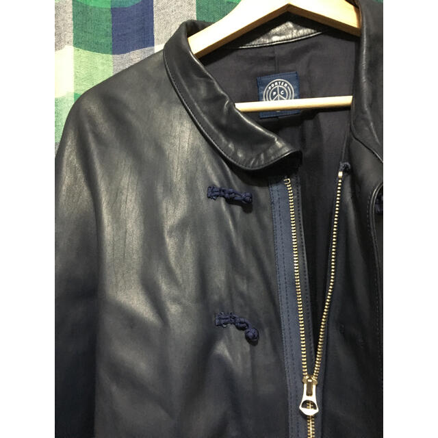 PORTER(ポーター)のPorter Classic LEATHER CHINESE JACKET L メンズのジャケット/アウター(その他)の商品写真