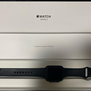 アップルウォッチ(Apple Watch)のApple Watch series3 42mm(腕時計(デジタル))