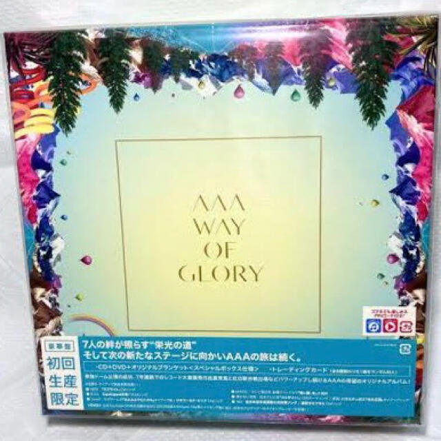 AAA(トリプルエー)のAAA WAYOFGLORY 初回生産限定盤 エンタメ/ホビーのCD(ポップス/ロック(邦楽))の商品写真