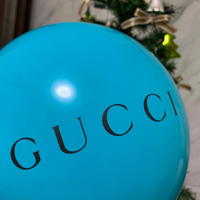 Gucci(グッチ)のGUCCI  グッチ 風船ブルー エンタメ/ホビーのおもちゃ/ぬいぐるみ(その他)の商品写真