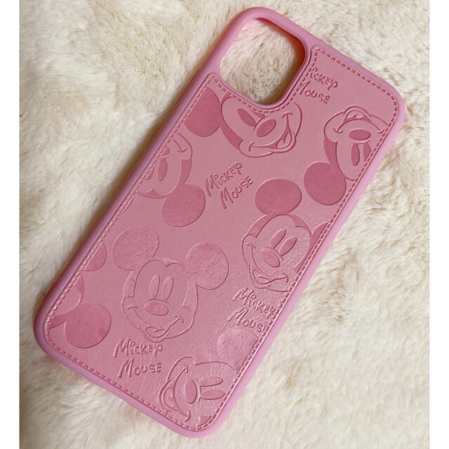 NEW iPhone 11 Mickey case ピンク ミッキー ケース スマホ/家電/カメラのスマホアクセサリー(iPhoneケース)の商品写真