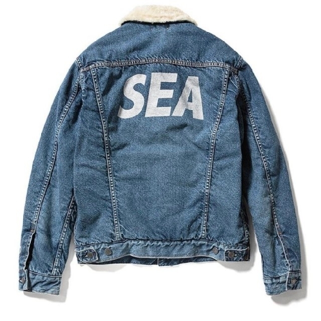 Supreme(シュプリーム)のWIND AND SEA × MINEDENIM DENIM boa Gjkt メンズのジャケット/アウター(Gジャン/デニムジャケット)の商品写真