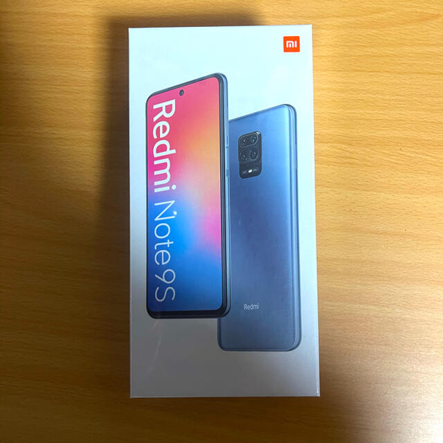 Redmi Note 9S 4GB/64GB オーロラブルー 新品未開封 - スマートフォン本体