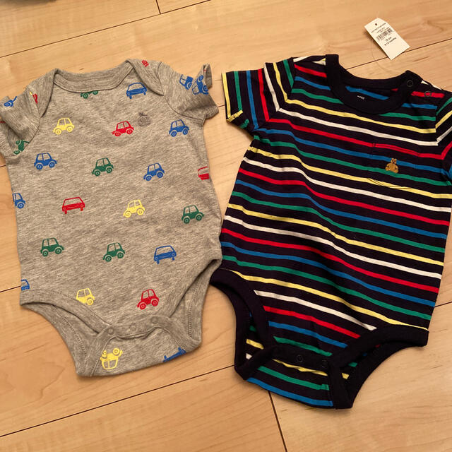 babyGAP(ベビーギャップ)のGAP baby 未使用 キッズ/ベビー/マタニティのベビー服(~85cm)(ロンパース)の商品写真