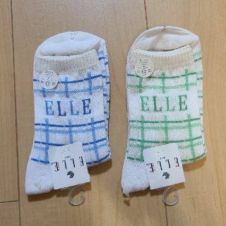 エル(ELLE)のELLE　エル　ソックス　靴下　22～24cm　2足セット(靴下/タイツ)