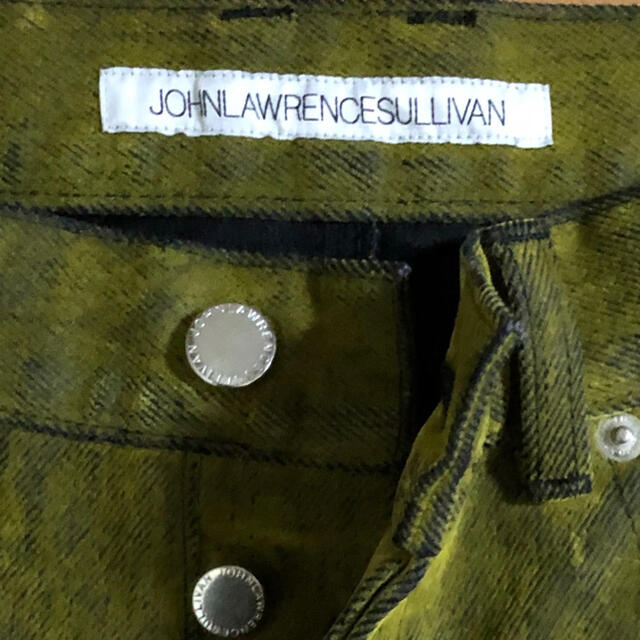 JOHN LAWRENCE SULLIVAN(ジョンローレンスサリバン)のジョンローレンスサリバン　フロッキーデニム　20aw メンズのパンツ(デニム/ジーンズ)の商品写真