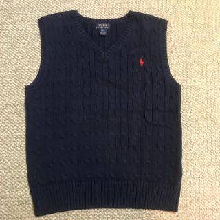 ポロラルフローレン(POLO RALPH LAUREN)のポロ　ラルフローレン  ベスト　紺色　10-12 (その他)