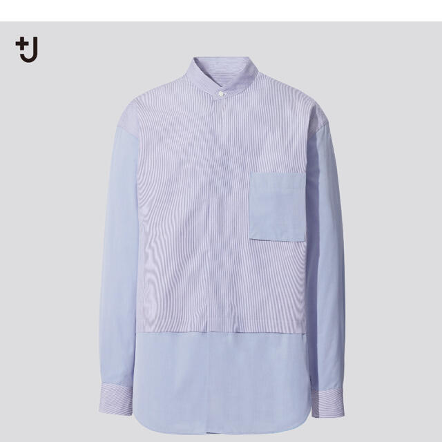 UNIQLO(ユニクロ)のengineerさま専用　新品　+j　スーピマコットンオーバーサイズシャツ メンズのトップス(シャツ)の商品写真